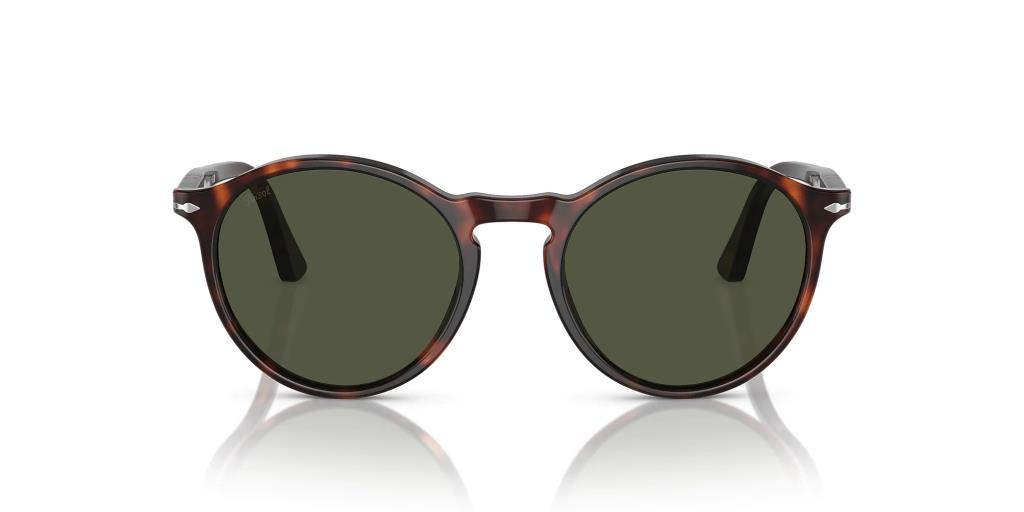 Солнцезащитные очки Persol 0PO3285S Гавана Зеленые 24/31 52 Экартман
