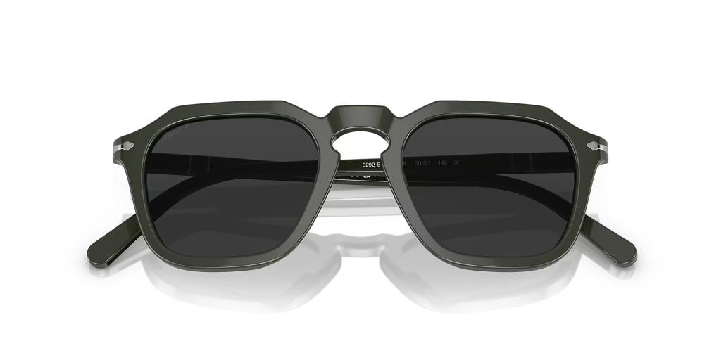 Persol 0PO3292S Поляризованные солнцезащитные очки Dark Green Polar Black 1188483P 52 Ekartman