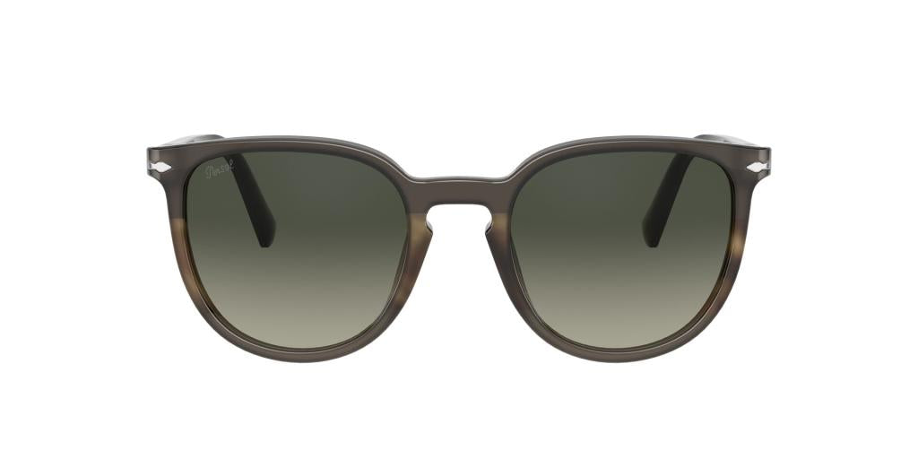 Солнцезащитные очки Persol Черные в полоску Серые в полоску Серые 0PO3226S