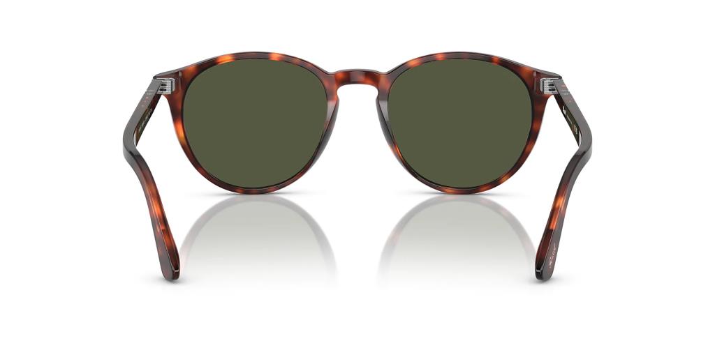 Солнцезащитные очки Persol PO 3152S 901531 52 Ekartman Гавана Зеленые