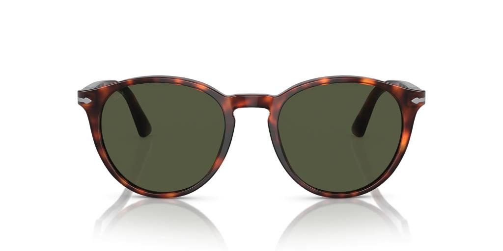 Солнцезащитные очки Persol PO 3152S 901531 52 Ekartman Гавана Зеленые