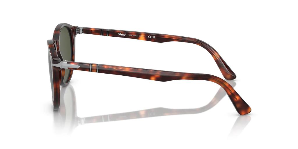 Солнцезащитные очки Persol PO 3152S 901531 52 Ekartman Гавана Зеленые