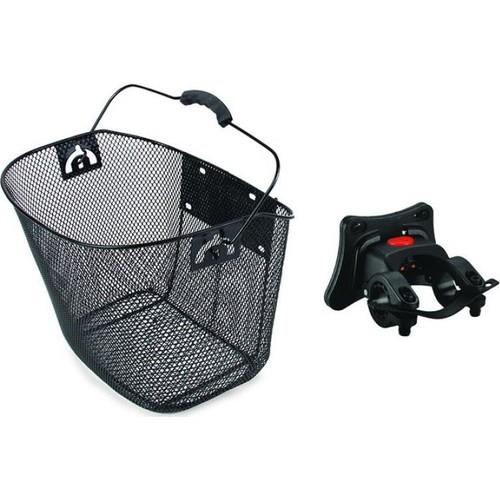 BICYCLE BASKET WITH PLUS APPARATUS COMPATIBLE WITH 31.8MM HANDLEBARS