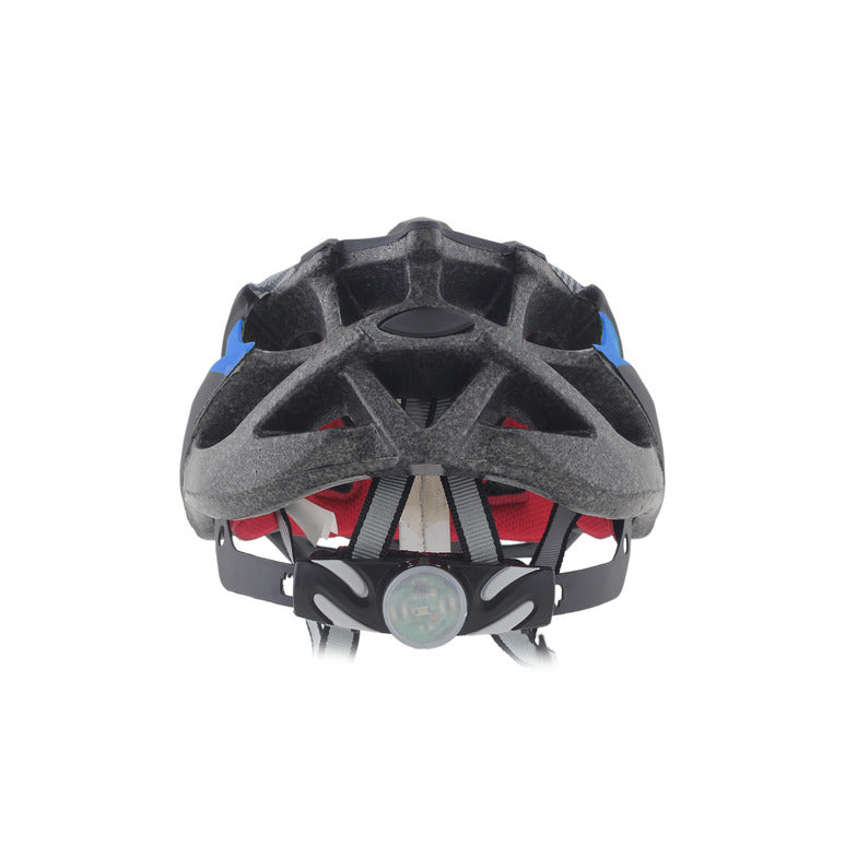 PLUS MV-29 LIGHTED MTB BICYCLE HELMET BLACK-RED