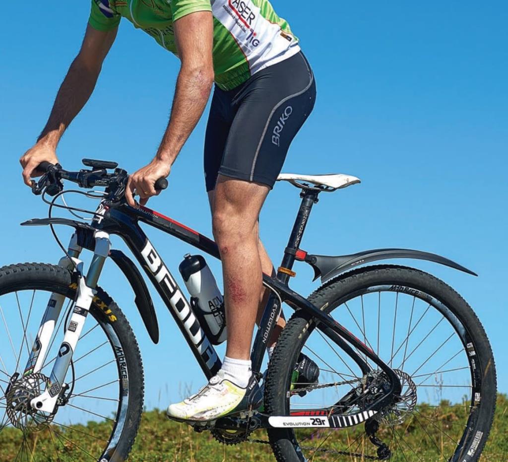 Polisport Mtb Пластиковый брызговик Cross Country Evo Задний