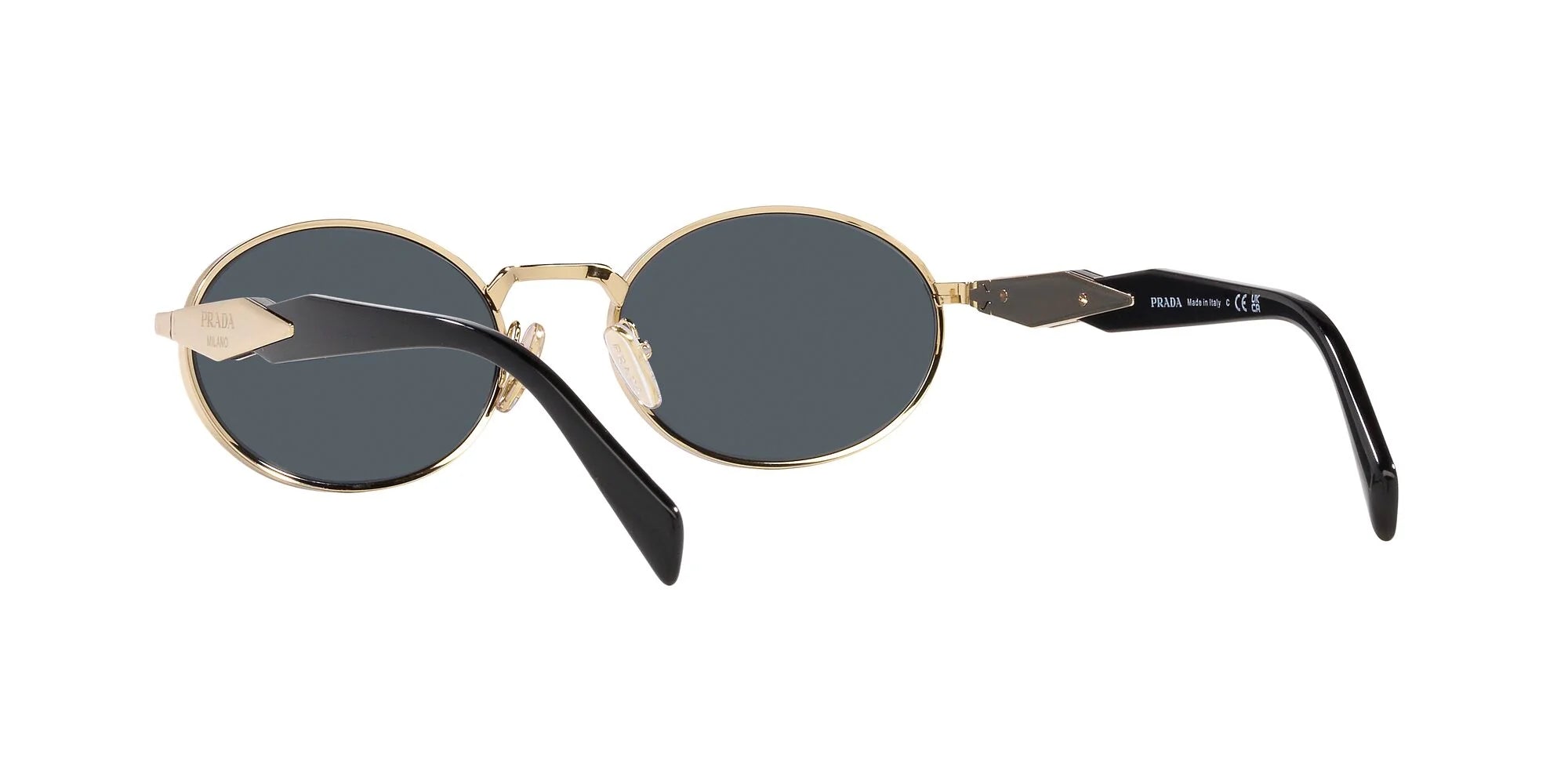 Prada PR 65ZS Kadın Güneş Gözlüğü ZVN09T Pale Gold Dark Grey 55 Ekartman