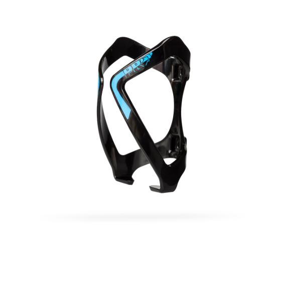 Pro Polycarbonate Water Bottle Cage Composite Black Blue