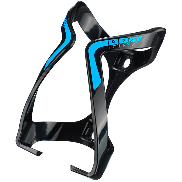 Pro Polycarbonate Water Bottle Cage Composite Black Blue