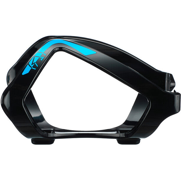 Pro Polycarbonate Water Bottle Cage Composite Black Blue