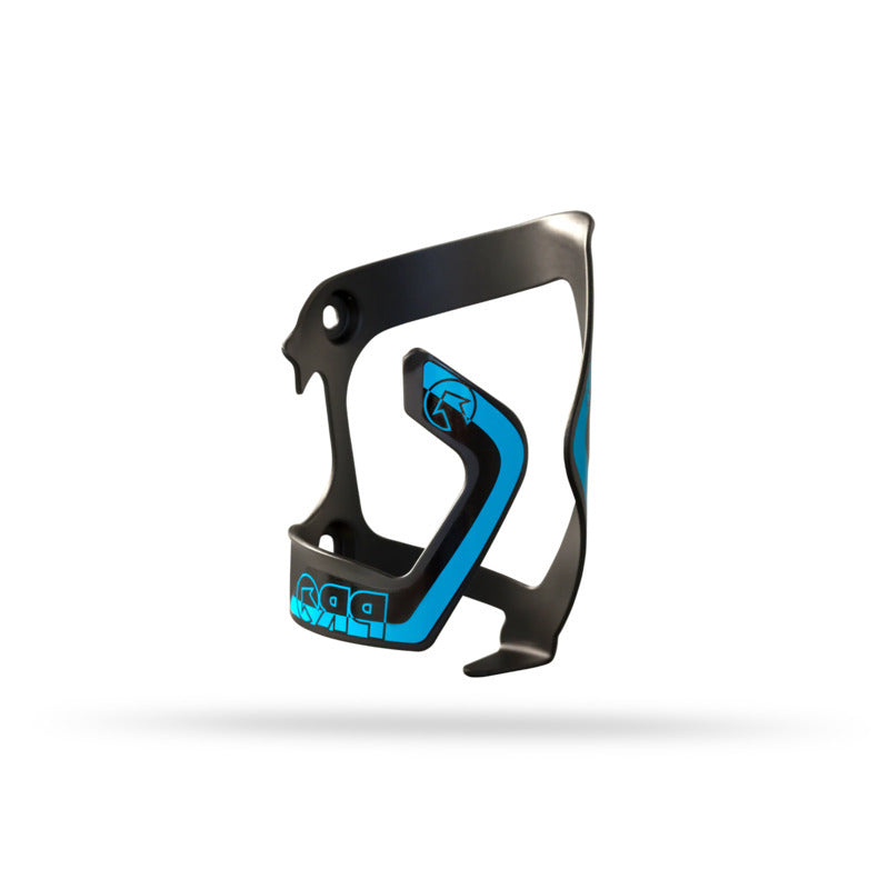 Pro Side Cage L Alüminyum Bisiklet Matara Kafesi Siyah Mavi