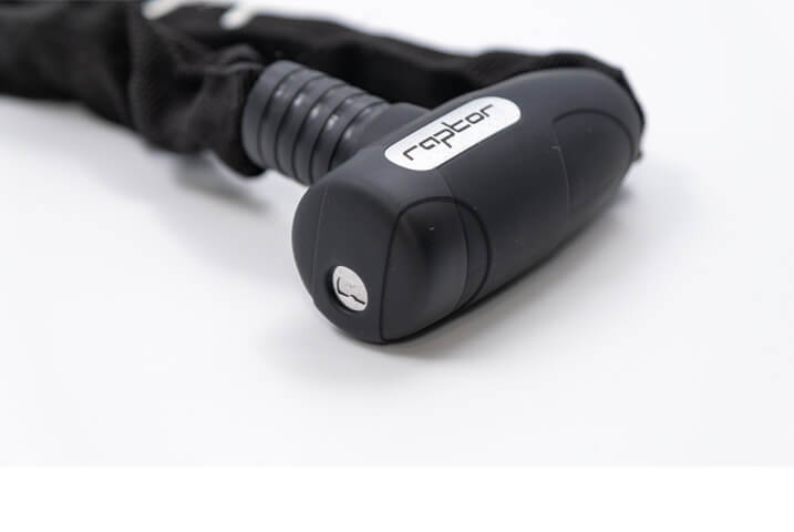 Замок для ключей Raptor 4x120см Черный 200774