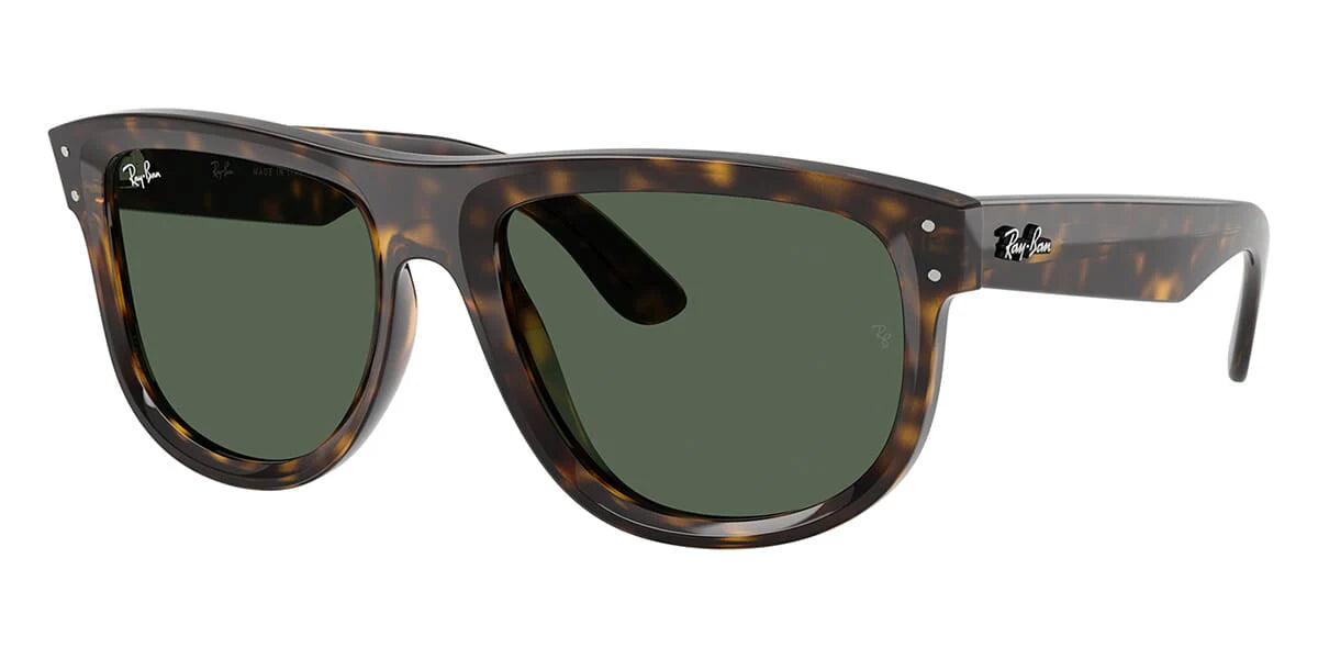 Солнцезащитные очки Ray-Ban Boyfriend Reverse RBR0501S 6790VR 56 Ekartman Dark Havana Dark Green
