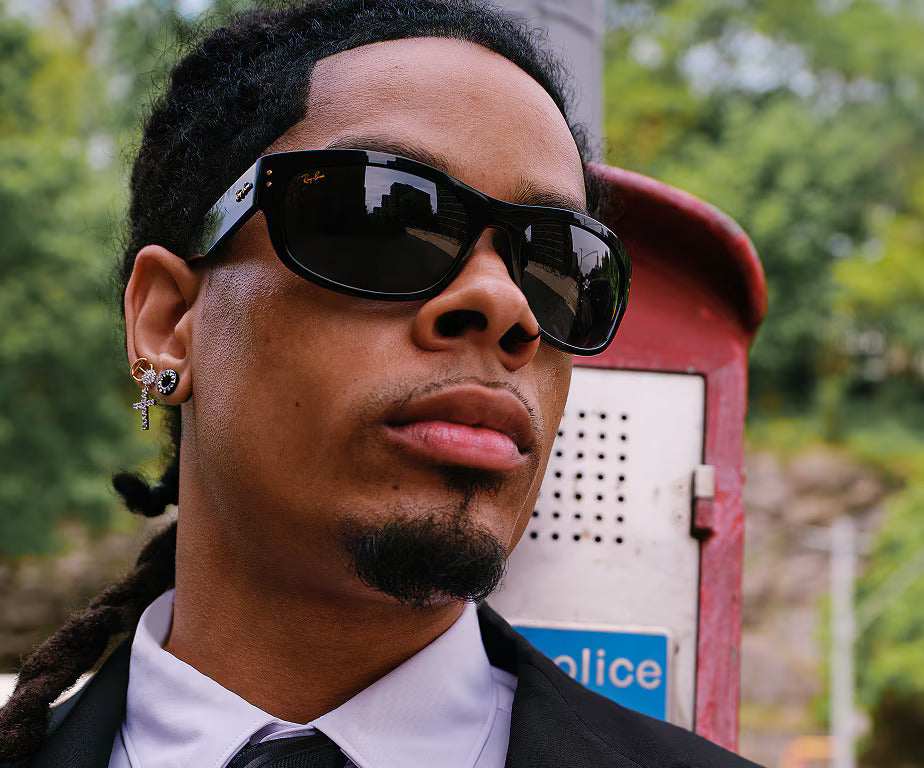 Ray-Ban Mega Balorama Güneş Gözlüğü RB2289 Black Ultra Black 6826J5 60 Ekartman