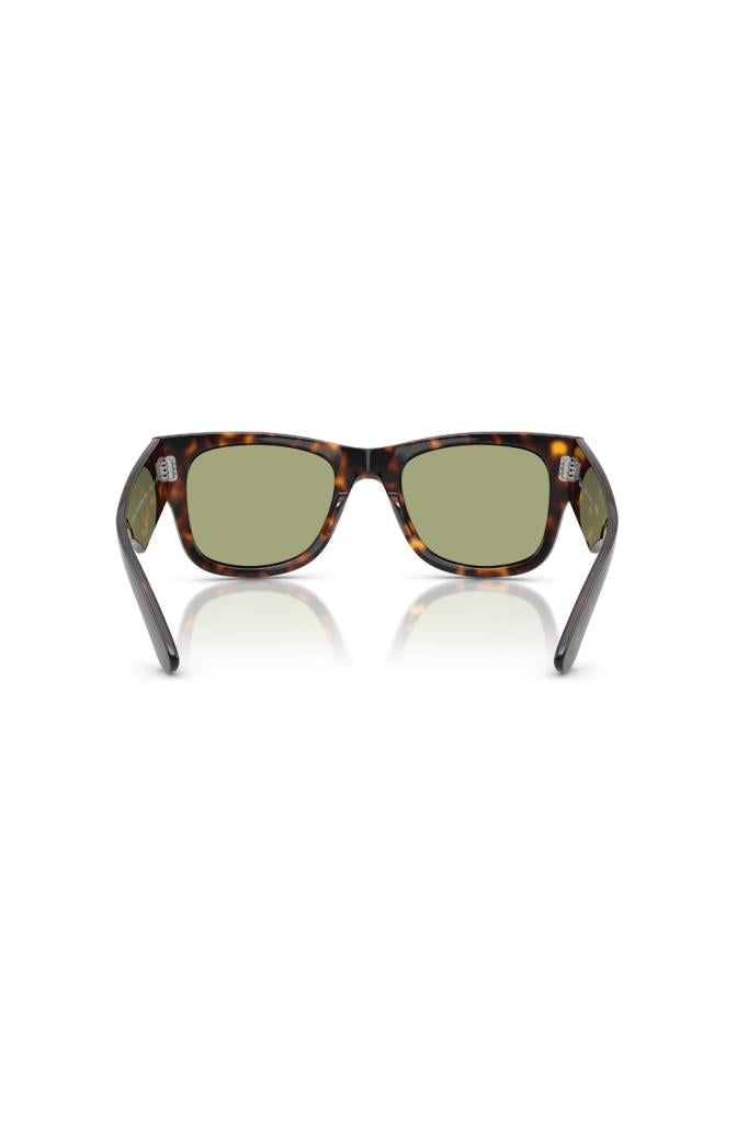 Ray-Ban Mega Wayfarer Sunglasses RB0840S 902/4E 51 Size Havana Bottle Green