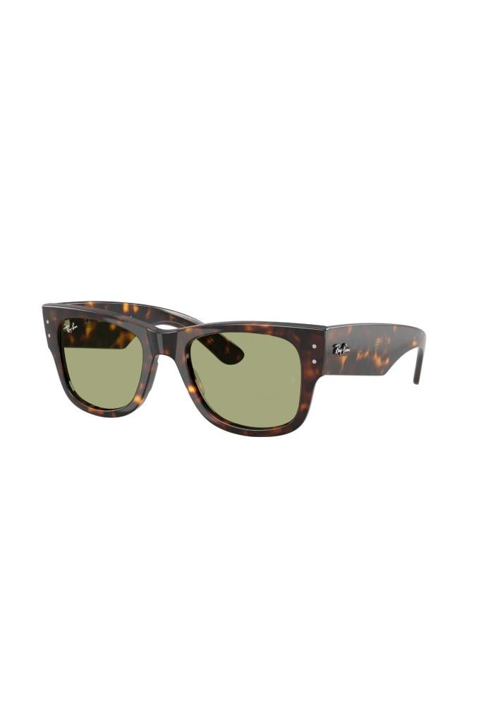 Ray-Ban Mega Wayfarer Sunglasses RB0840S 902/4E 51 Size Havana Bottle Green