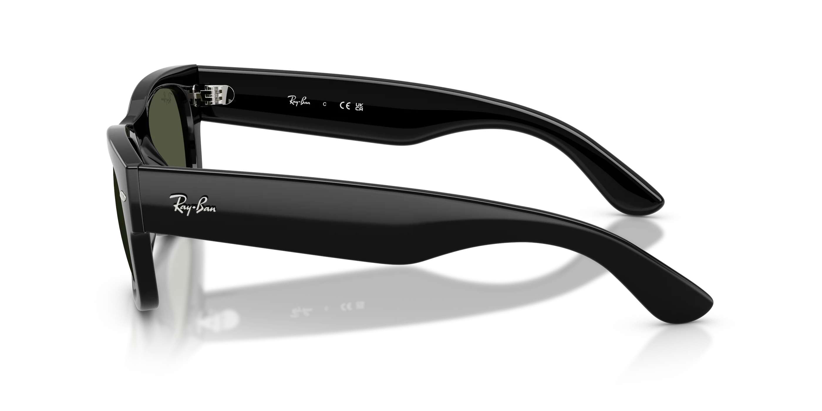 Ray-Ban Mega Wayfarer II Güneş Gözlüğü RB0832S 901/31 Black Green 52 Ekartman