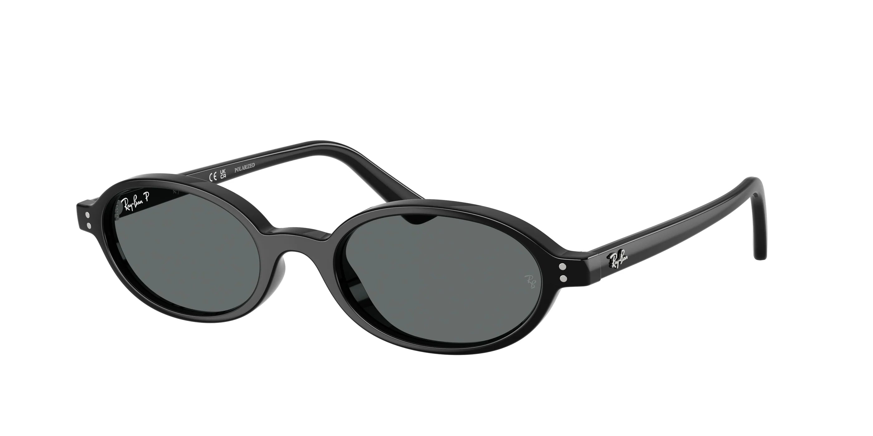Ray-Ban Polarize Güneş Gözlüğü RB4472 667781 Black Dark Grey Polar