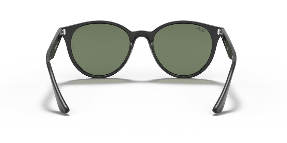 Солнцезащитные очки Ray-Ban RB4305 601/71 53 Экартман Черные Темно-зеленые