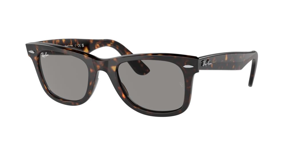 Солнцезащитные очки Ray-Ban Wayfarer 0RB2140 1382R5 50 Ekartman Гавана Серые