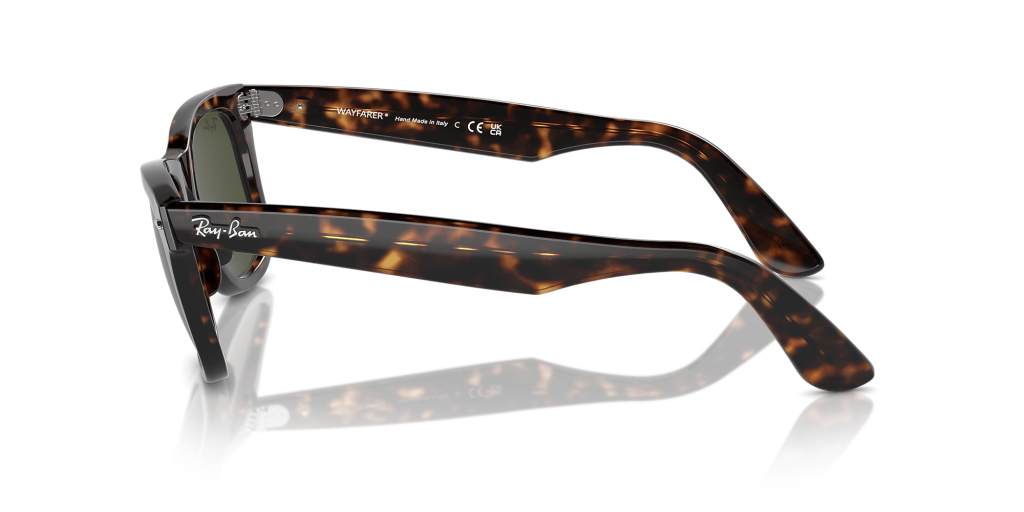 Ray-Ban Wayfarer 0RB2140 902 Güneş Gözlüğü 54 Ekartman Tortoise G-15 Green
