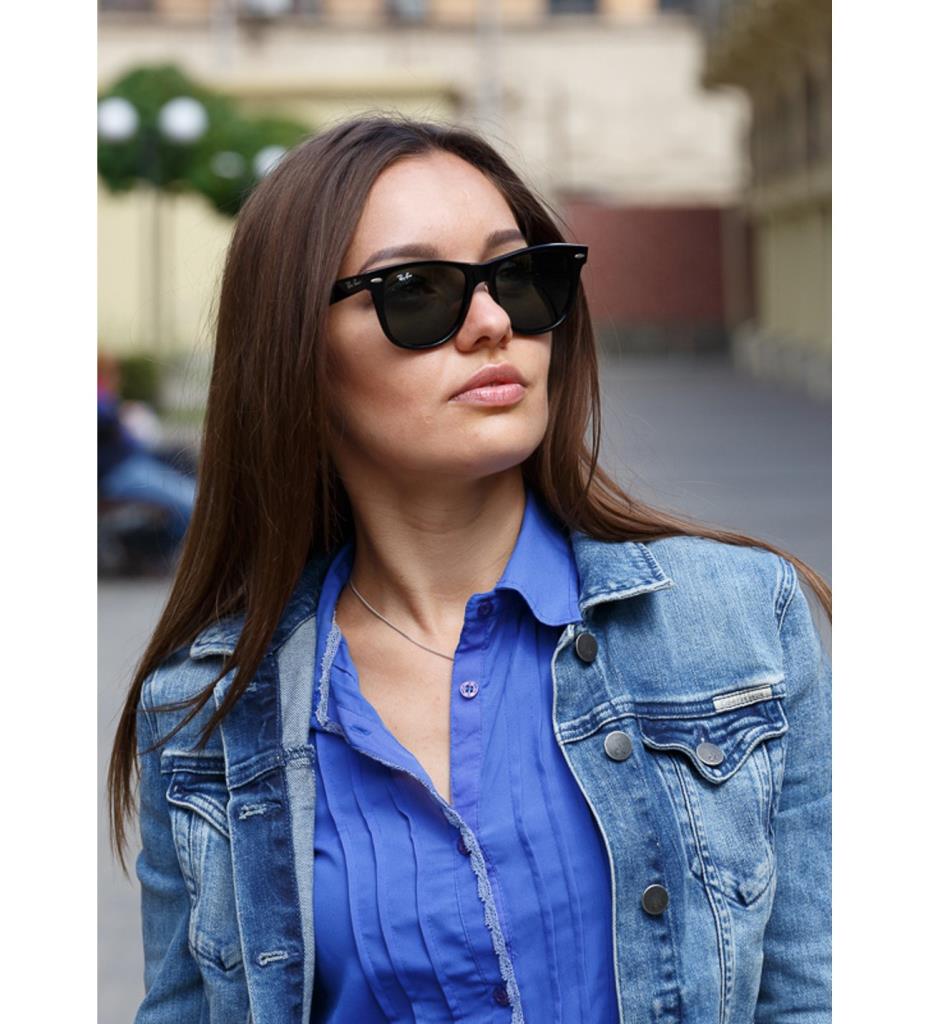 Ray-Ban Wayfarer 0RB2140 Güneş Gözlüğü 50 Ekartman 902/51 Tortoise Clear Gradient Brown