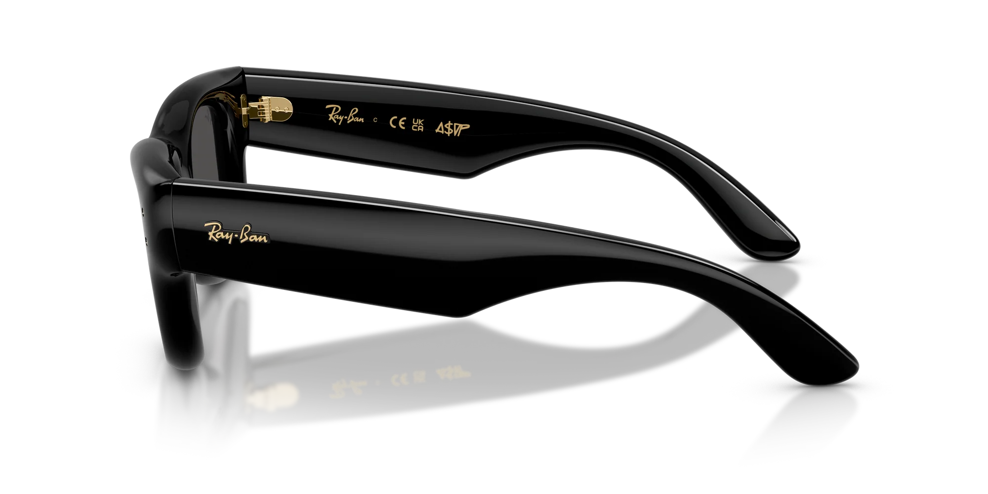 Ray-Ban Wayfarer Puffer A$AP ROCKY Special Edition Sunglasses RB4940 601/87 Black Ultra Black 47 Lens Width