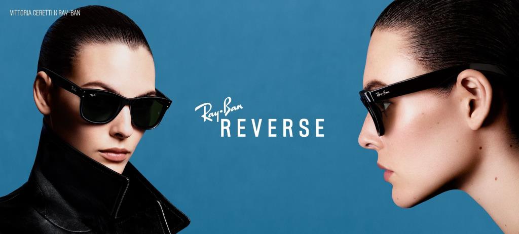 Ray-Ban Wayfarer Reverse 0RBR0502S Sunglasses Black Dark Green 6677VR 53 Ekartman