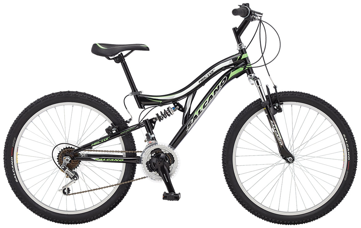 Salcano Hector 24 V Fren 2025 Model Çift Amortisörlü Dağ Bisikleti
