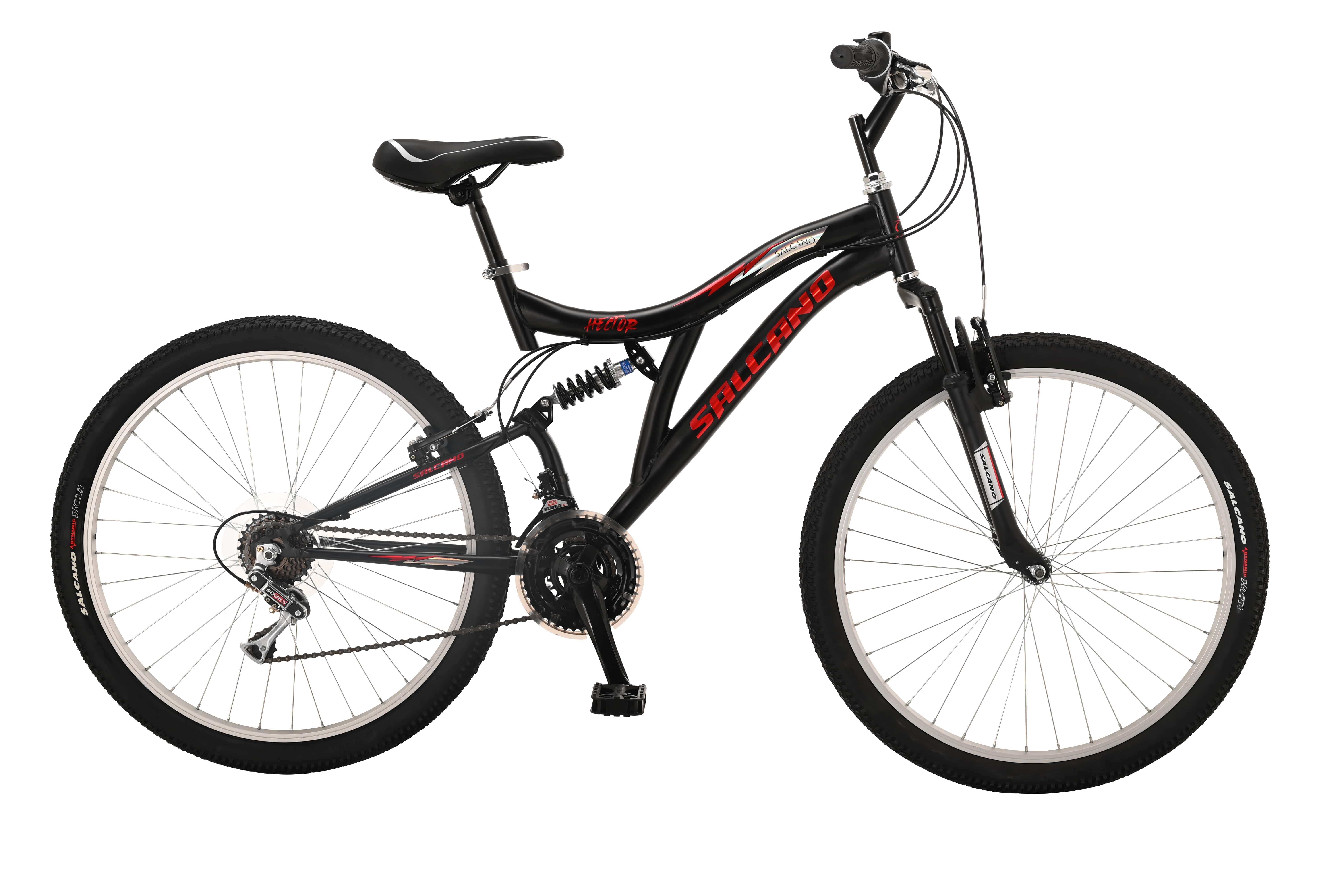 hector rennrad Salcano Hector 26 V-Brake 2026 Model Dual Suspension Mountain Bike