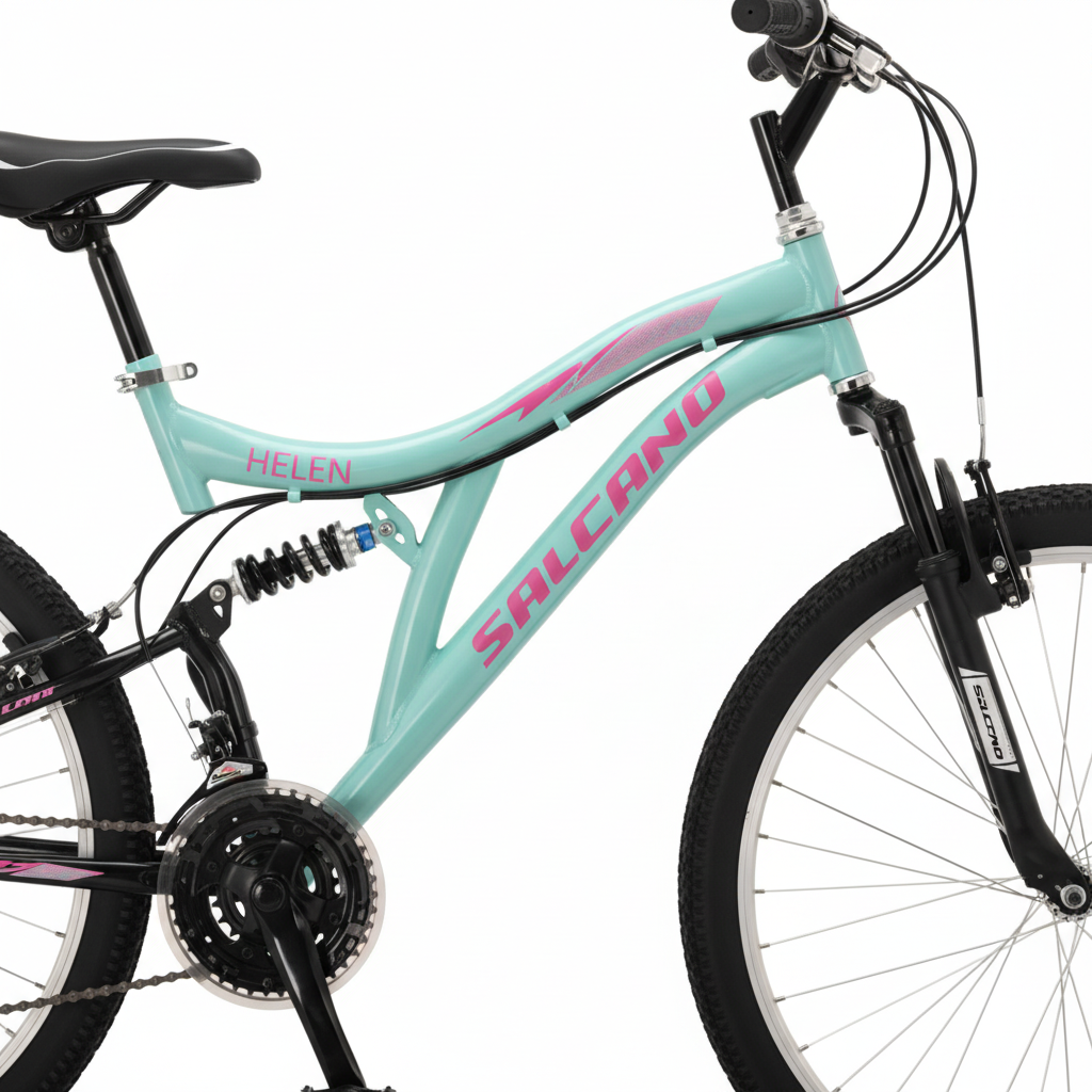 Salcano Helen 26 Jant Çift Amortisörlü Dağ Bisikleti 2026