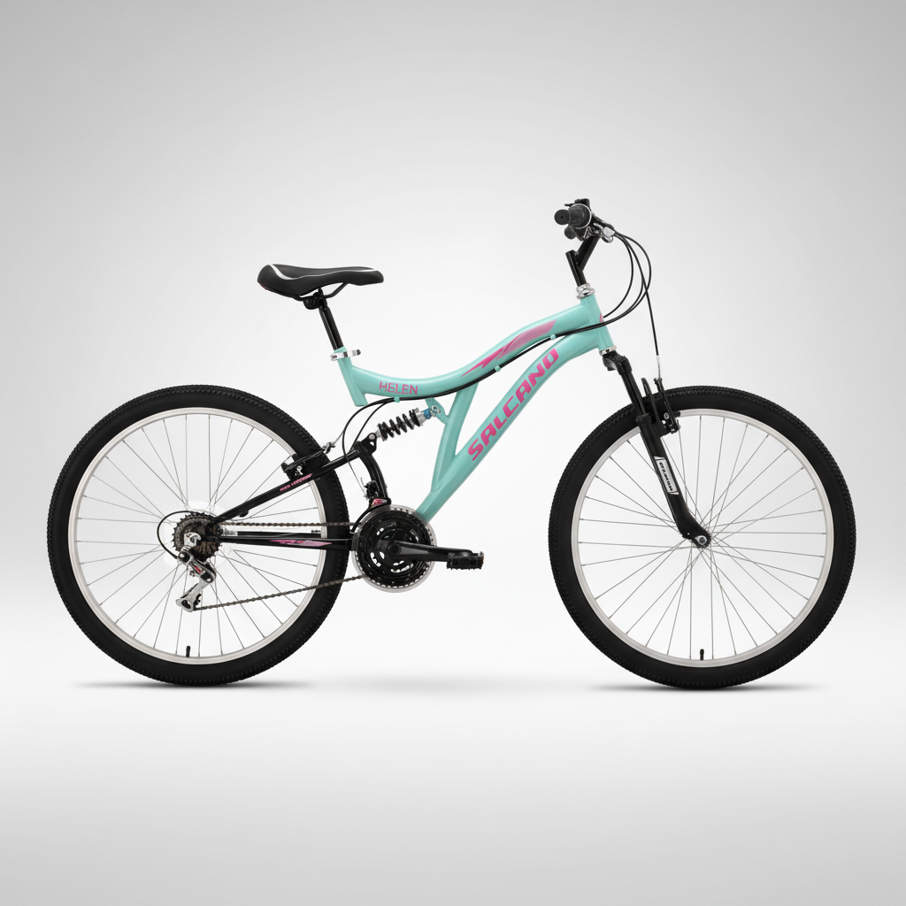 Salcano Helen 26 Jant Çift Amortisörlü Dağ Bisikleti 2026