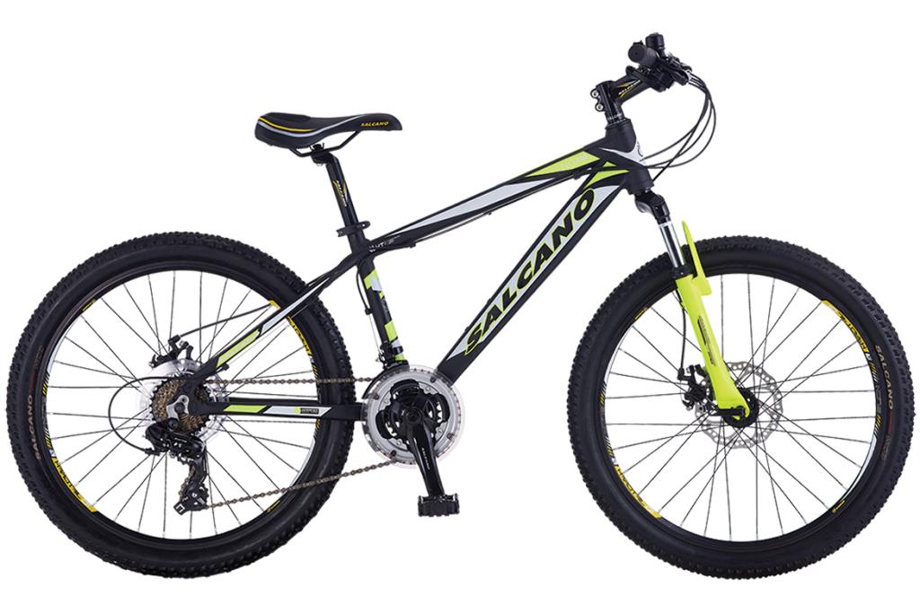 Salcano Ng 750 24 Wheel Mechanical Disc Brake 21 Gear 2023 Model Aluminum Mountain Bike