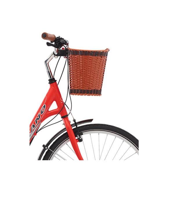 Salcano Sarajevo Brown with Front Basket Attachment