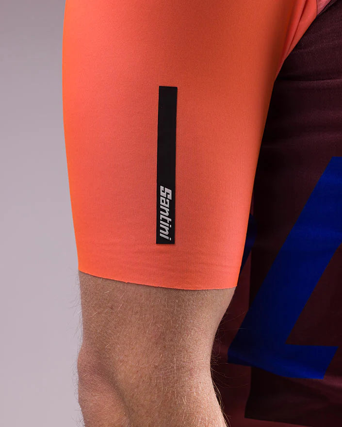 Santini 3S Mixed Logo SS веломайка 3S94075CKARMALOGO флуоресцентно-оранжевый