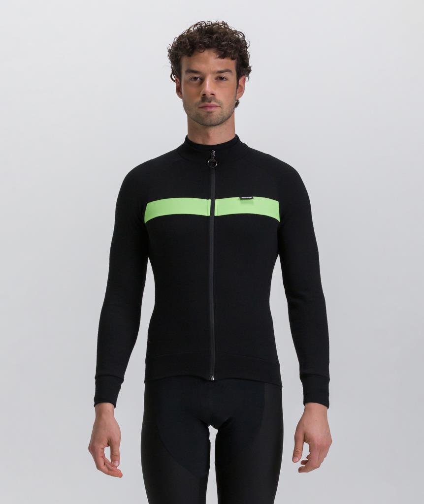 Santini ADAPT WOOL Multi Season Wool Men's Cycling Jersey SP216075ADAPTWOOL