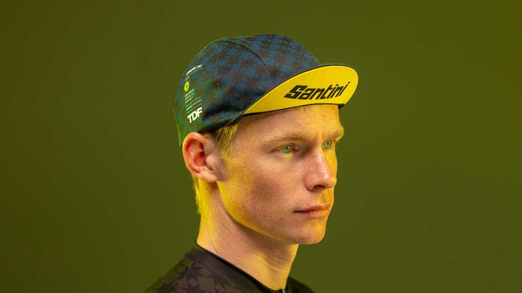 Santini Aranberg Cycling Cap RE460COTARMBG2TDF