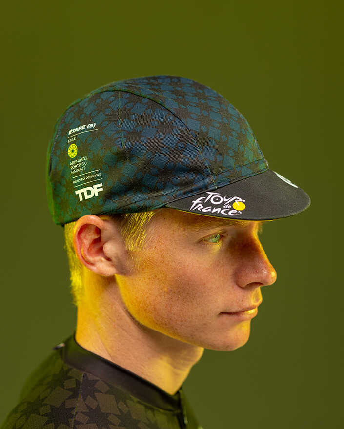 Santini Aranberg Cycling Cap RE460COTARMBG2TDF