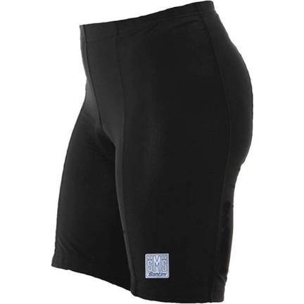 Santini Strapless Padded Cycling Tights Black