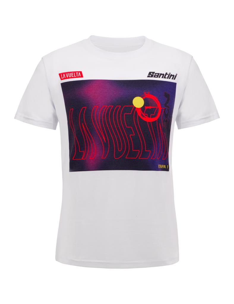 Santini BARCELONA La Vuelta Özel Seri Tişört RE499COTLV23BCN