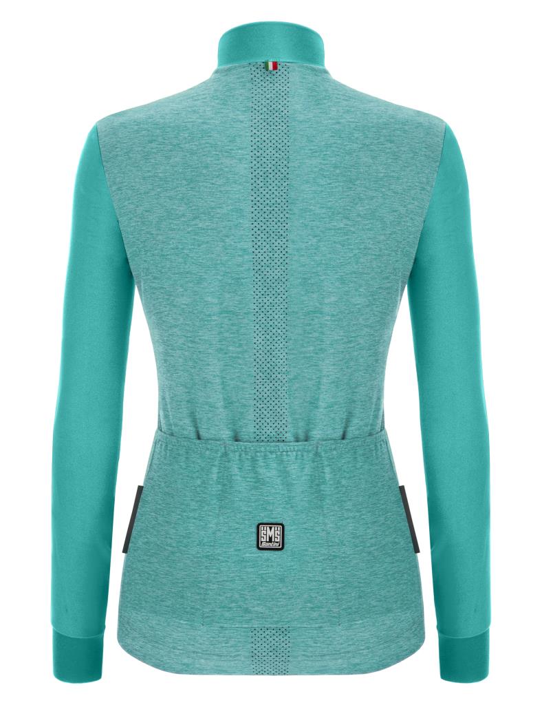 Santini Colore Puro Winter Thermal Women's Cycling Jersey 2W216175RCOLORPUR0