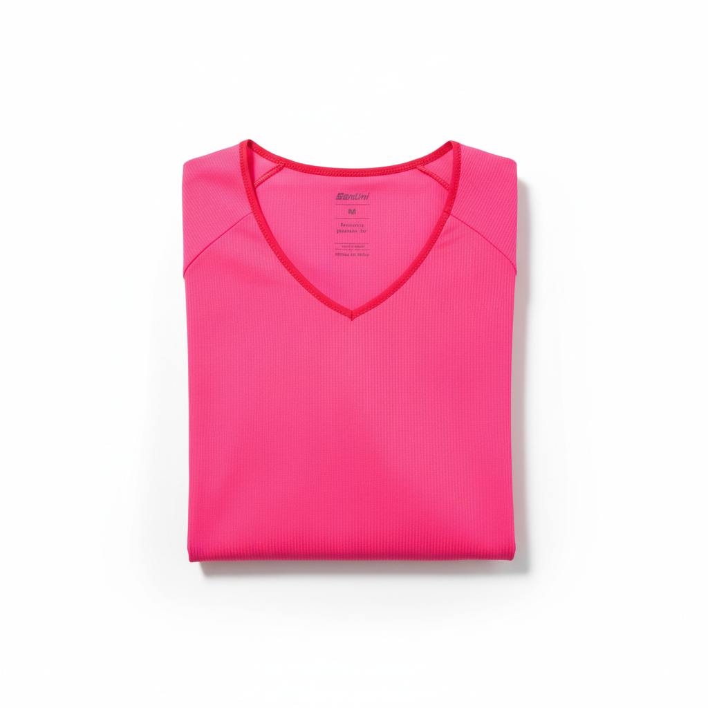 Santini Court Tech Tee MC Women's Tennis T-Shirt TN498VLLCOURT