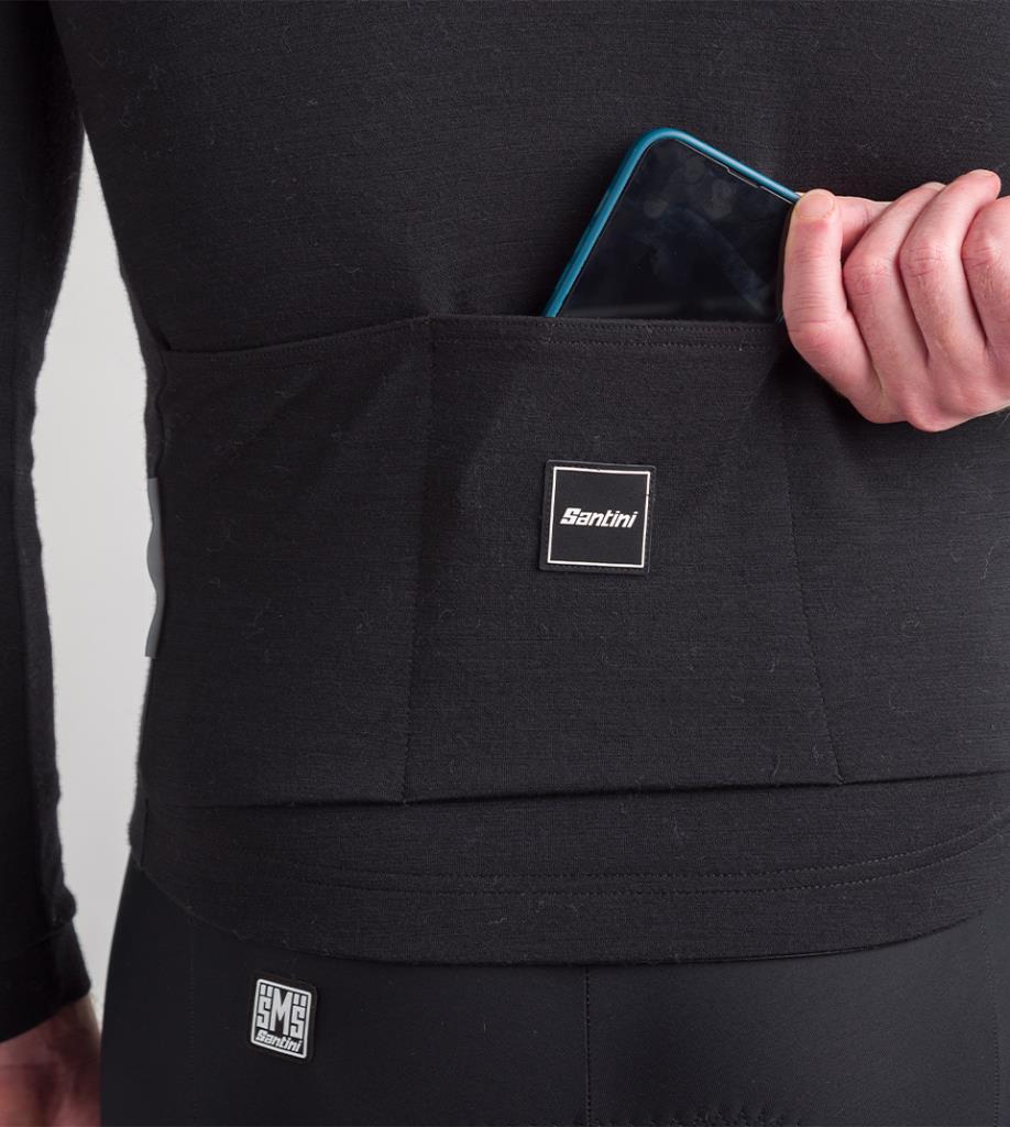 Santini Impetus Terranova Winter Wool Cycling Jersey 4M216075CIMPET