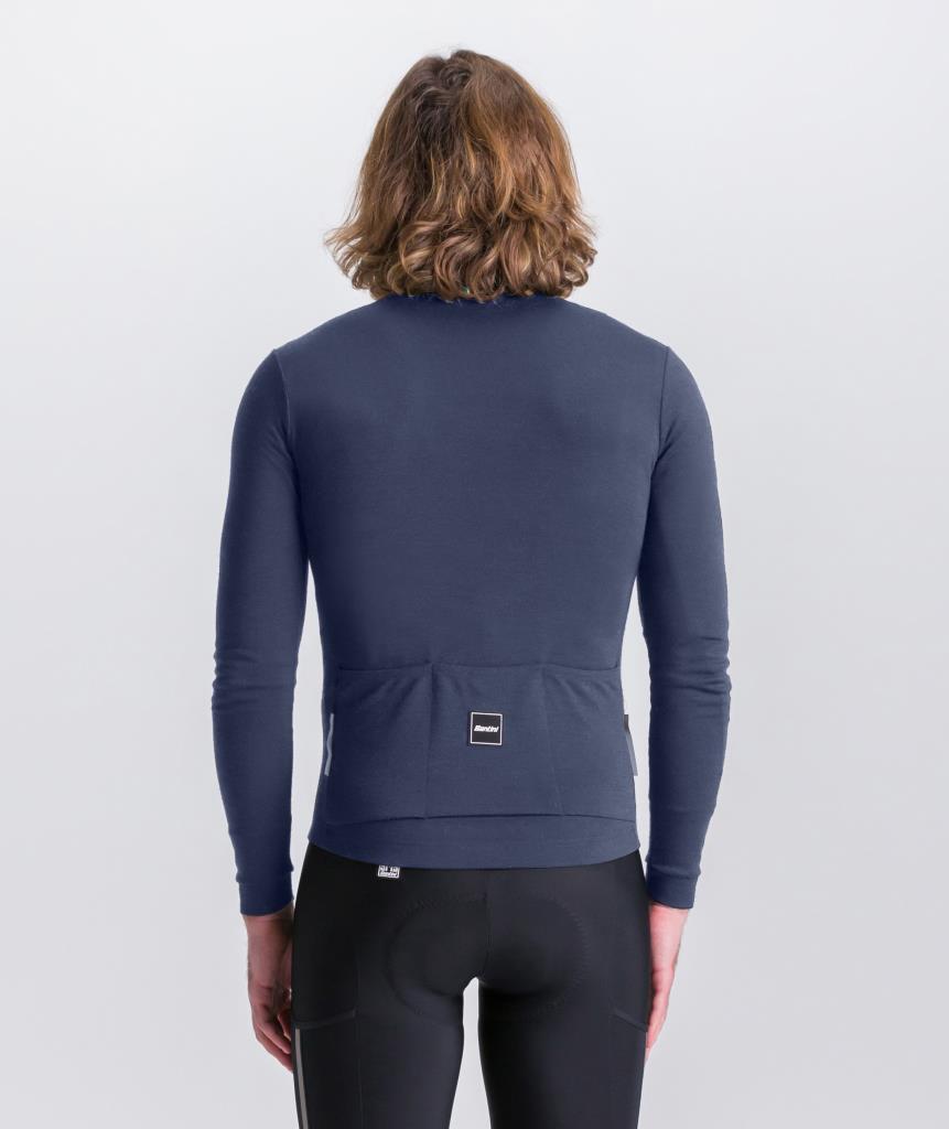 Santini Impetus Terranova Winter Wool Cycling Jersey 4M216075CIMPET