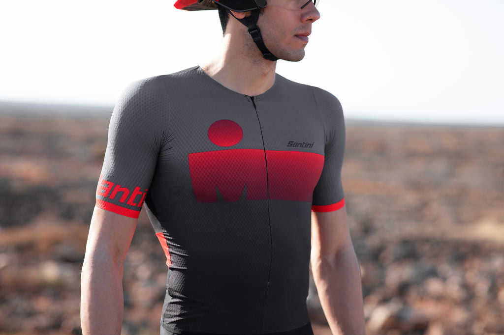 Santini Ironman Audax Triathlon Forması Red 9I63SS00AUDAX