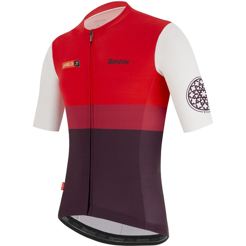 Велосипедная майка с коротким рукавом Santini La Vuelta Burgos RE94075CBURGO