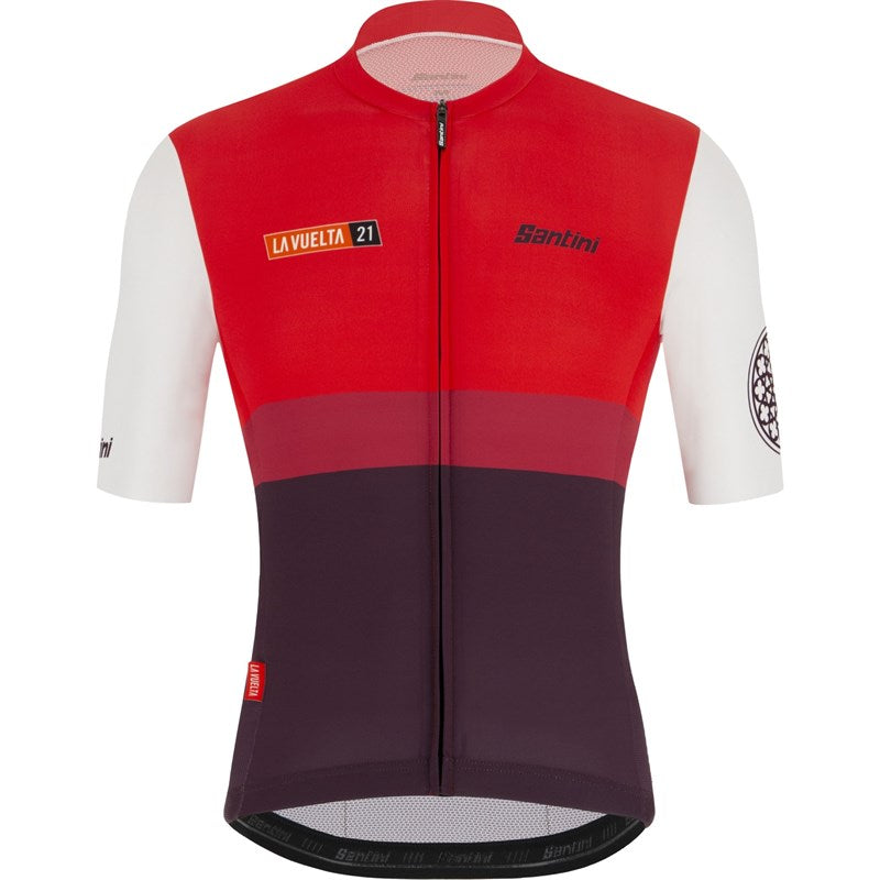 Велосипедная майка с коротким рукавом Santini La Vuelta Burgos RE94075CBURGO