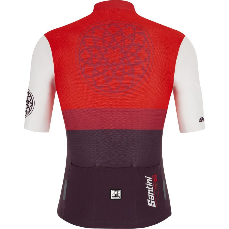 Велосипедная майка с коротким рукавом Santini La Vuelta Burgos RE94075CBURGO