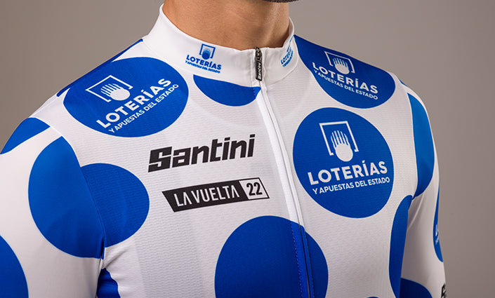 Santini La Vuelta King Of The Mountain Cycling Jersey RE94075C22LVKOM