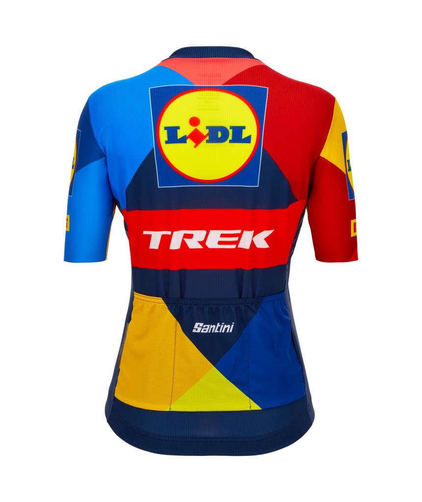 Santini LIDL Trek Women's Team Jersey RE942L75C24LT