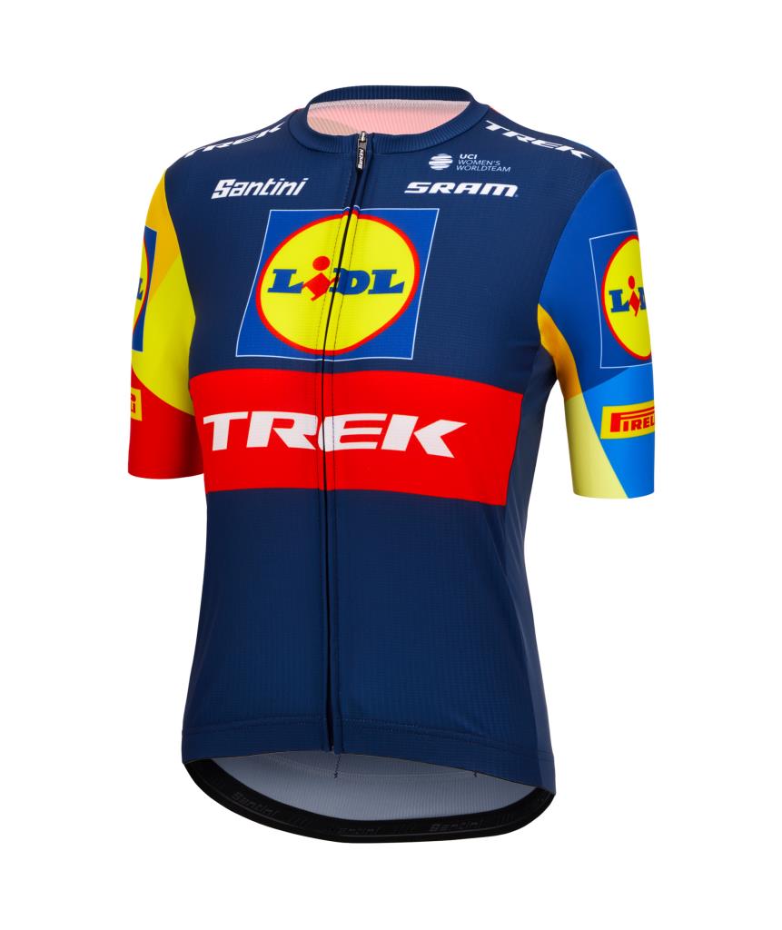 Santini LIDL Trek Women's Team Jersey RE942L75C24LT